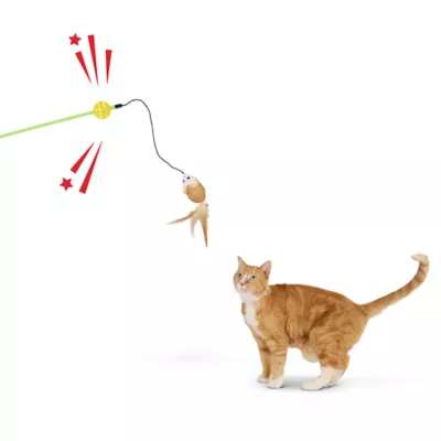 Whisker City® Rattle Wand Assorted Cat Toy - Image 3