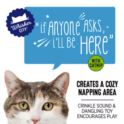 Whisker City® Leopard Sherpa Cat Sack - Image 2