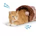Whisker City® Leopard Sherpa Cat Sack image thumbnail 3