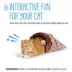 Whisker City® Leopard Sherpa Cat Sack image thumbnail 4