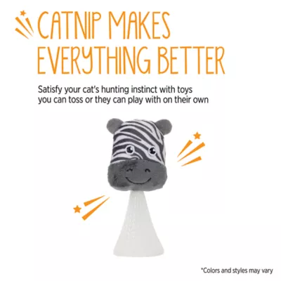 Whisker City® Popper Animals Assorted Cat Toys - Image 4
