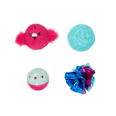Whisker City® Plush Balls 4-Pack - Image 1