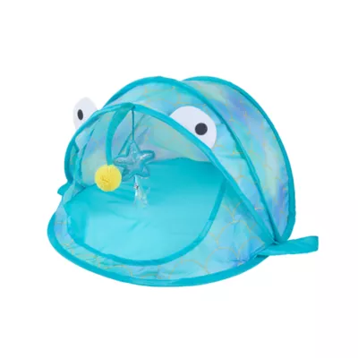 Whisker City® Pop Up Fish Cat Tent - Image 1