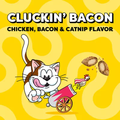 Temptations Wacky Blasts Crunchy Cat Treats  - Cluckin' Bacon, 3 OZ - Image 4
