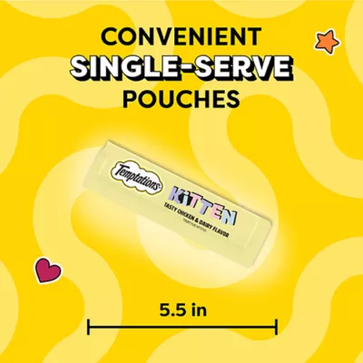 Temptations™ Lickable Puree Kitten Cat Treat - 1.7 Oz - Image 5