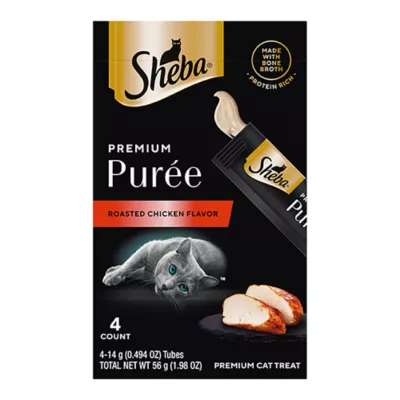 Sheba® Premium Puree Cat Treat - 4 Ct, 1.98 Oz - Image 1