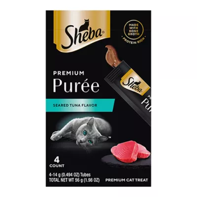 Sheba® Premium Puree Cat Treat - 4 Ct, 1.98 Oz - Image 1