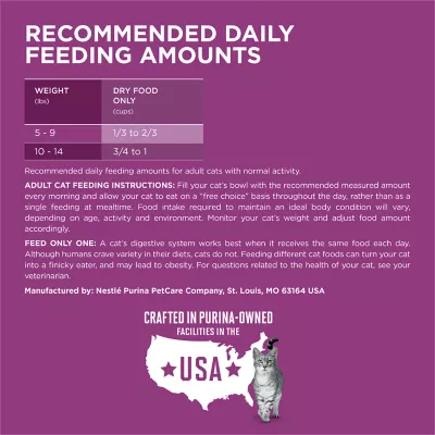 Purina® ONE® +Plus Whole Body Support Adult Cat Dry Food - Chicken - Image 6