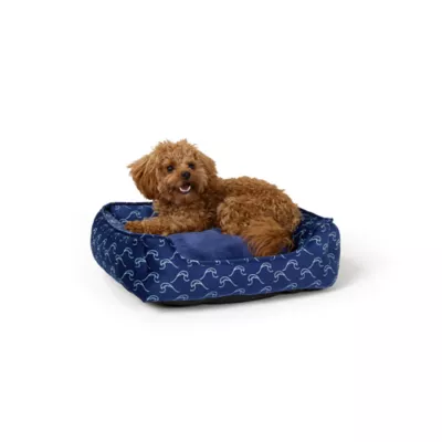 Top Paw® Wave Cuddler, Navy - Image 1