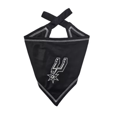 Pets First San Antonio Spurs Tie Around Bandana - Image 1