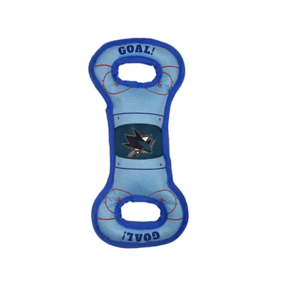 Pets First San Jose Sharks Nylon Tug Toy - Image 1