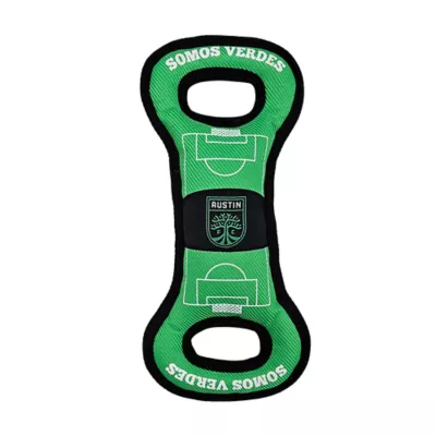 Pets First Austin FC Soccer Field Tug Toy - Image 1