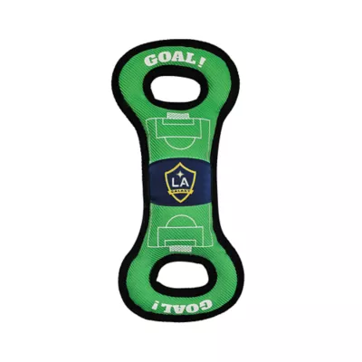 Pets First LA Galaxy Soccer Field Tug Toy - Image 1