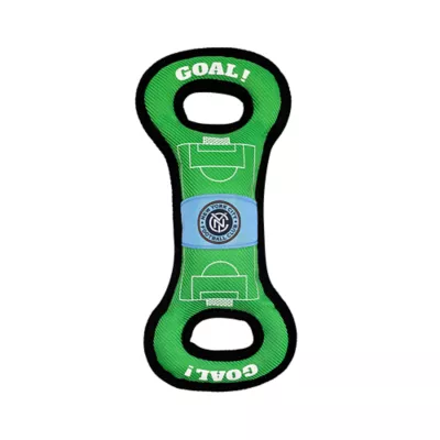 Pets First New York City FC Soccer Field Tug Toy - Image 1