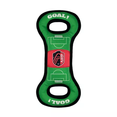 Pets First St. Louis SC Soccer Field Tug Toy - Image 1