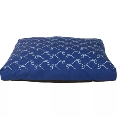 Top Paw® Wave Pillow, Navy & Cream - Image 2
