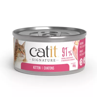 Catit Signature Cat Chicken Pâté in Bone Broth for Kittens - Image 1