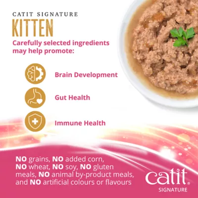 Catit Signature Cat Chicken Pâté in Bone Broth for Kittens - Image 5