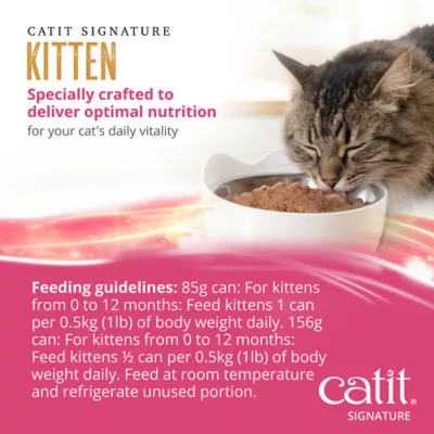 Catit Signature Cat Chicken Pâté in Bone Broth for Kittens - Image 6