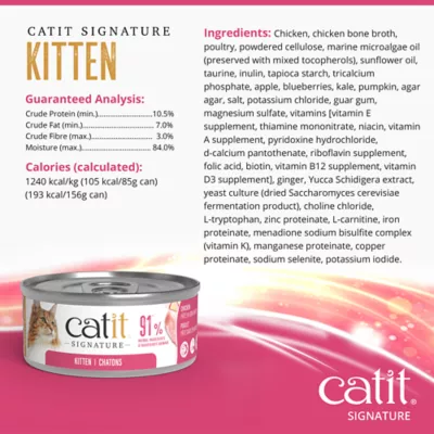 Catit Signature Cat Chicken Pâté in Bone Broth for Kittens - Image 7