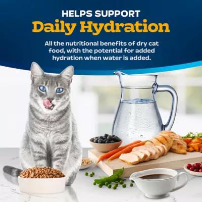 Blue Buffalo Tastefuls Adult Cat Dry Food - Gravy Experience, Chicken & Brown Rice - Image 8