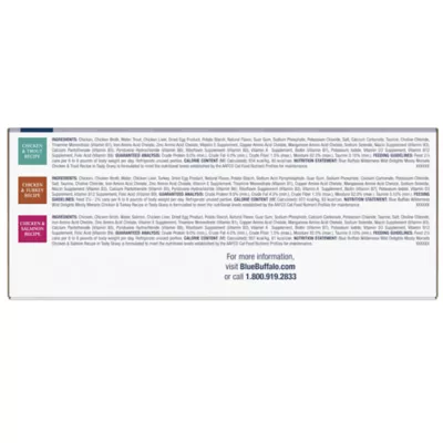 Blue Buffalo Wilderness Wild Delights Adult Cat Wet Food - Grain Free, Variety Pack, 12 Ct - Image 2