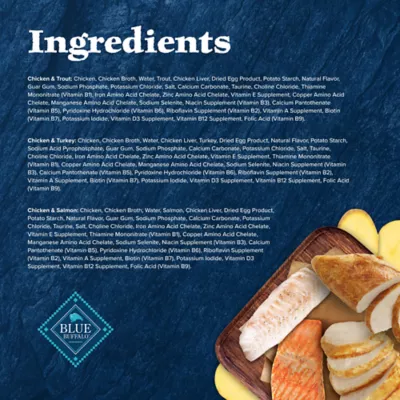 Blue Buffalo Wilderness Wild Delights Adult Cat Wet Food - Grain Free, Variety Pack, 12 Ct - Image 5