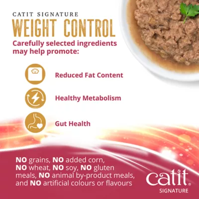 Catit Signature Weight Control Chicken Pâté in Bone Broth for Adult Cat - Image 5