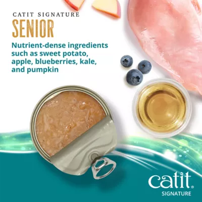 Catit Signature Chicken Entrée in Bone Broth for Senior Adult Cat - Image 2