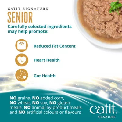 Catit Signature Chicken Entrée in Bone Broth for Senior Adult Cat - Image 5