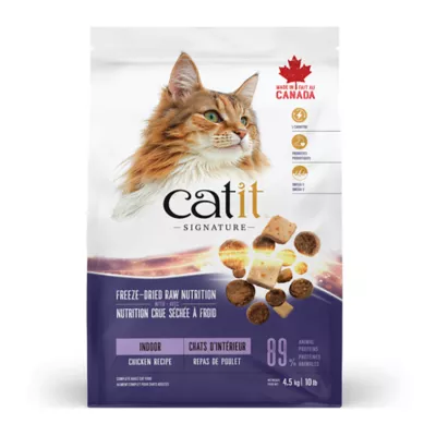 Catit Signature Chicken Recipe Freeze-Dried Raw Nutrition for Indoor Cat - Image 1