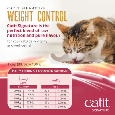 Catit Signature Chicken Recipe Freeze-Dried Raw Nutrition Weight Control for Adult Cat - Image 5