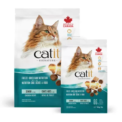 Catit Signature Chicken Recipe Freeze-Dried Raw Nutrition for Senior Cats - Image 7