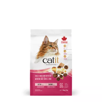 Catit Signature Cat Chicken Recipe Freeze-Dried Raw Nutrition for Kittens - Image 1