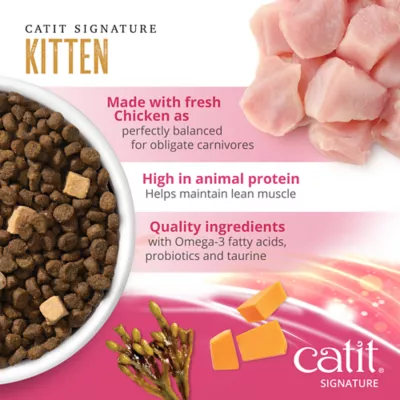 Catit Signature Cat Chicken Recipe Freeze-Dried Raw Nutrition for Kittens - Image 2