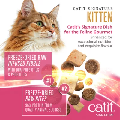 Catit Signature Cat Chicken Recipe Freeze-Dried Raw Nutrition for Kittens - Image 4