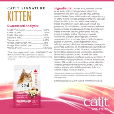 Catit Signature Cat Chicken Recipe Freeze-Dried Raw Nutrition for Kittens - Image 7