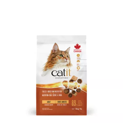 Catit Signature Chicken Recipe Freeze-Dried Raw Nutrition for Adult Cat - Image 1