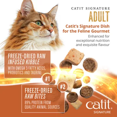 Catit Signature Chicken Recipe Freeze-Dried Raw Nutrition for Adult Cat - Image 4