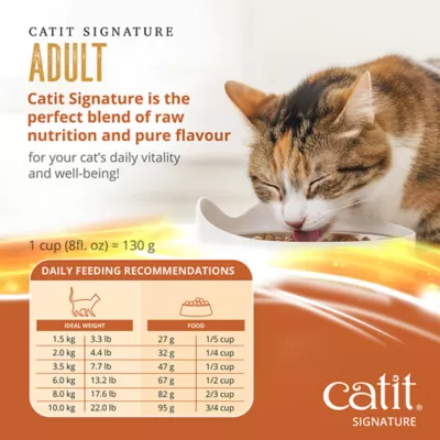 Catit Signature Chicken Recipe Freeze-Dried Raw Nutrition for Adult Cat - Image 5