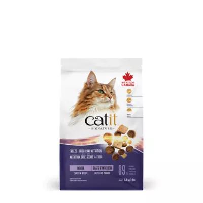 Catit Signature Chicken Recipe Freeze-Dried Raw Indoor Dry Cat Food - Image 1
