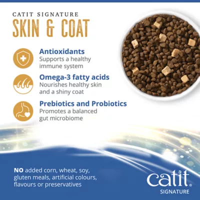 Catit Signature Ocean Fish Recipe Freeze-Dried Raw Nutrition Skin & Coat for Adult Cat - Image 6