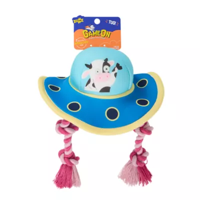 Joyhound® Plush Rope Cow In Space Dog Toy - Image 2
