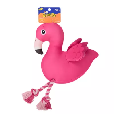 Joyhound® Plush Rope Flamingo Dog Toy - Image 2
