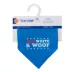 Top Paw® Red, White & Woof Bandana image thumbnail 4