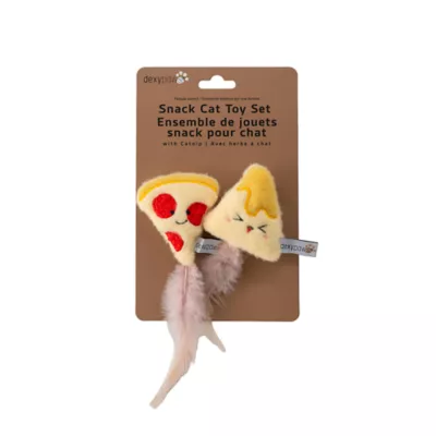 Dexypaws Snack Cat Toy Set - 2ct - Image 1