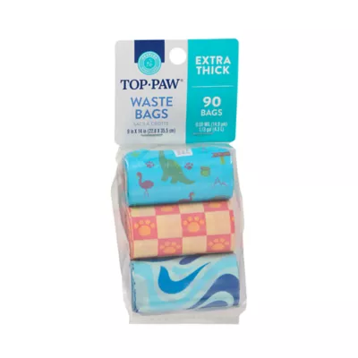 Top Paw® Color Changing Extra Thick Waste Pickup Bags - 90 Count - Image 4
