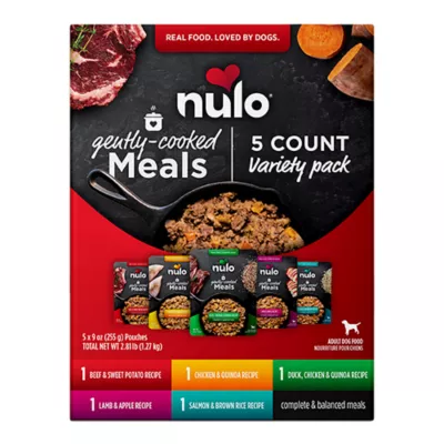 Nulo Gently Cooked Meals Adult Wet Dog Food - Variety Pack, 5 ct - Image 1