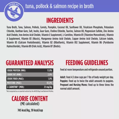 Nulo Signature Stews Small Breed All Life Stage Wet Dog Food - Grain Free, 2.8 Oz. - Image 4