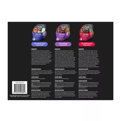 Nulo Signature Stews Small Breed All Life Stages Wet Dog Food Variety Pack - Grain Free, 12 ct - Image 2